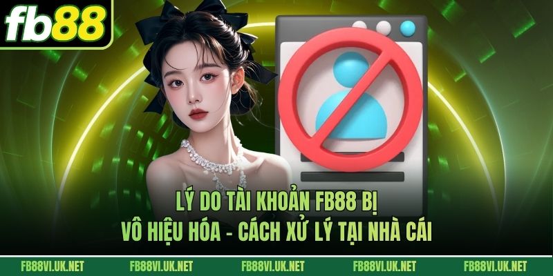 Lý Do Tài Khoản FB88 Bị Vô Hiệu Hóa